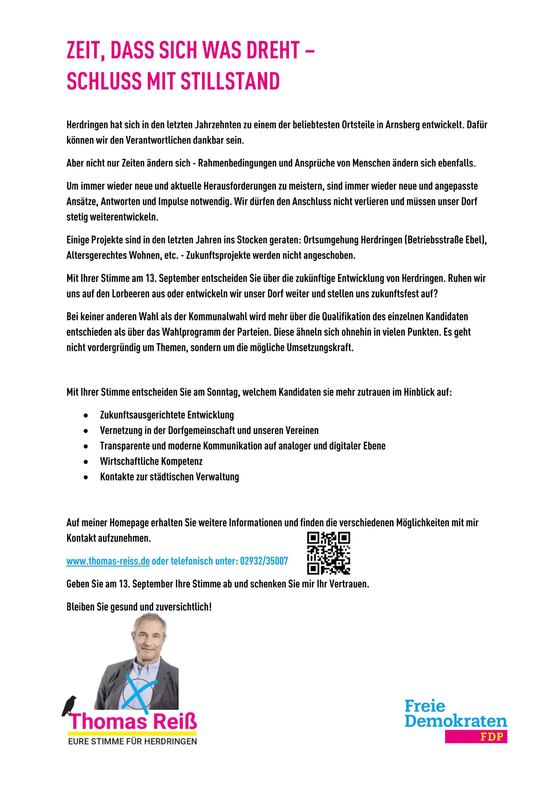 Mein Wahlbrief